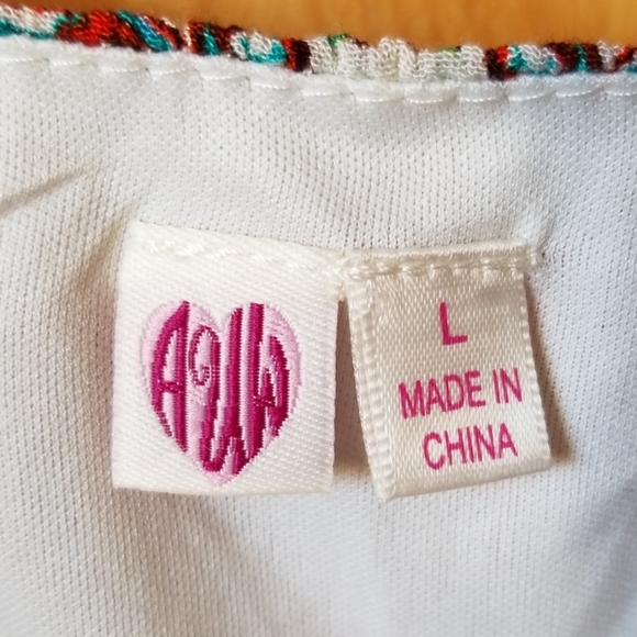 Cheerful & charming sun dress M - L - Picture 5 of 5